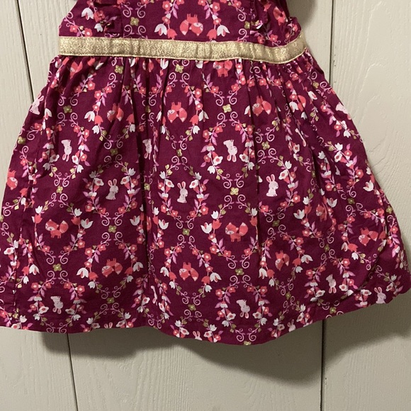 Gymboree Forest Fox Maroon Dress - Picture 3 of 7